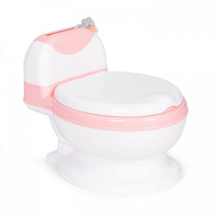 Ecotoys Olita pentru copii Roz cu insertie detasabila si perie inclusa