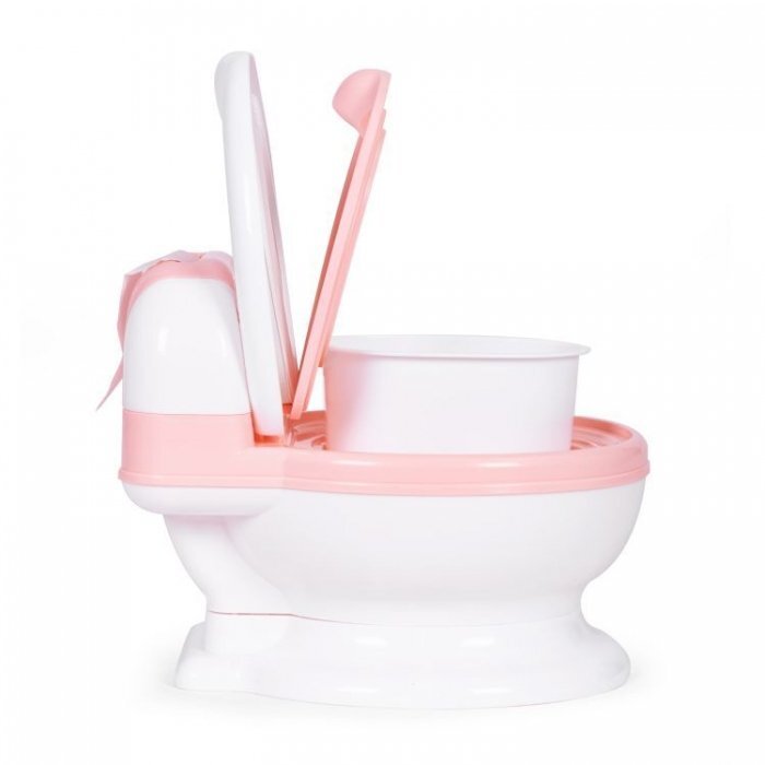 Ecotoys Olita pentru copii Roz cu insertie detasabila si perie inclusa