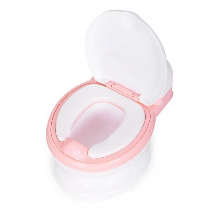 Ecotoys Olita pentru copii Roz cu insertie detasabila si perie inclusa