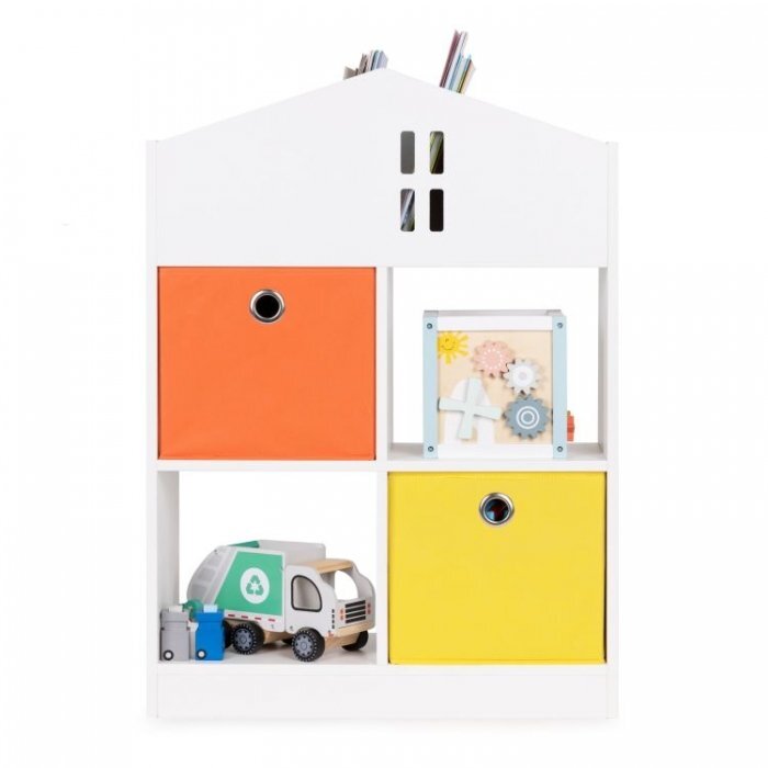 Ecotoys Organizator pentru jucariile copiilor in forma de casuta ZKB-03A