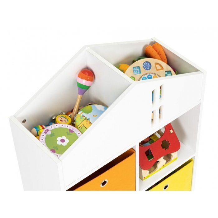 Ecotoys Organizator pentru jucariile copiilor in forma de casuta ZKB-3
