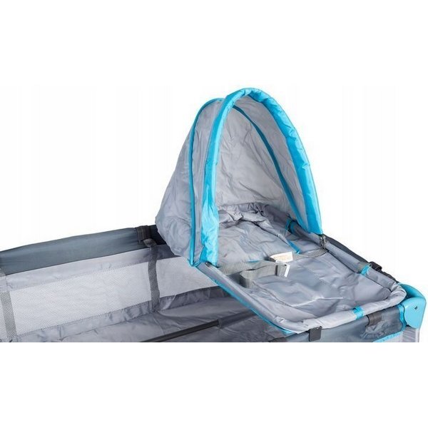 Ecotoys Patut pliabil accesorizat gri