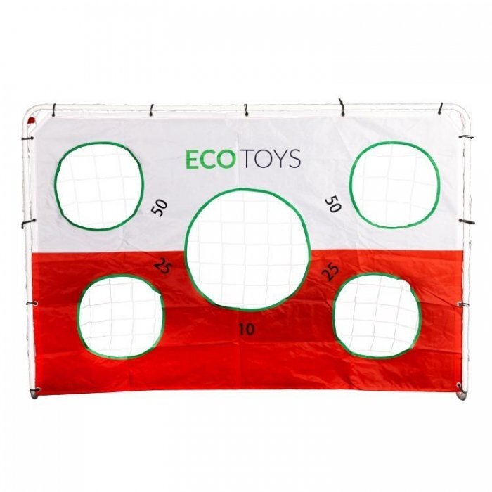 Ecotoys Poarta de fotbal cu prelata DS8011