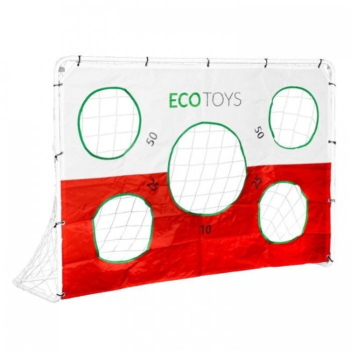 Ecotoys Poarta de fotbal cu prelata DS8011