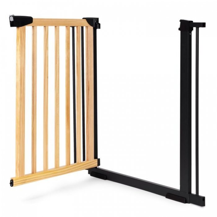 Ecotoys Poarta de siguranta 74-100 cm SF-011-BC Lemn Metal
