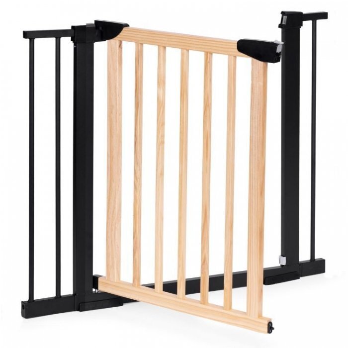 Ecotoys Poarta de siguranta 74-100 cm SF-011-BC Lemn Metal
