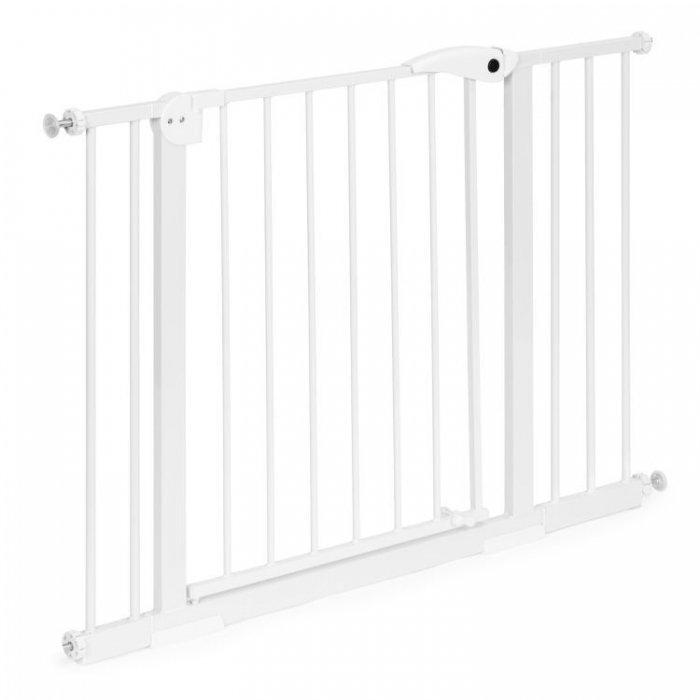 Ecotoys Poarta de siguranta 74-105 cm Alb
