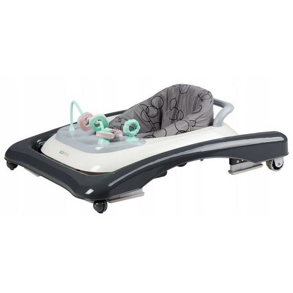 Ecotoys Premergator educational Gri cu Alb