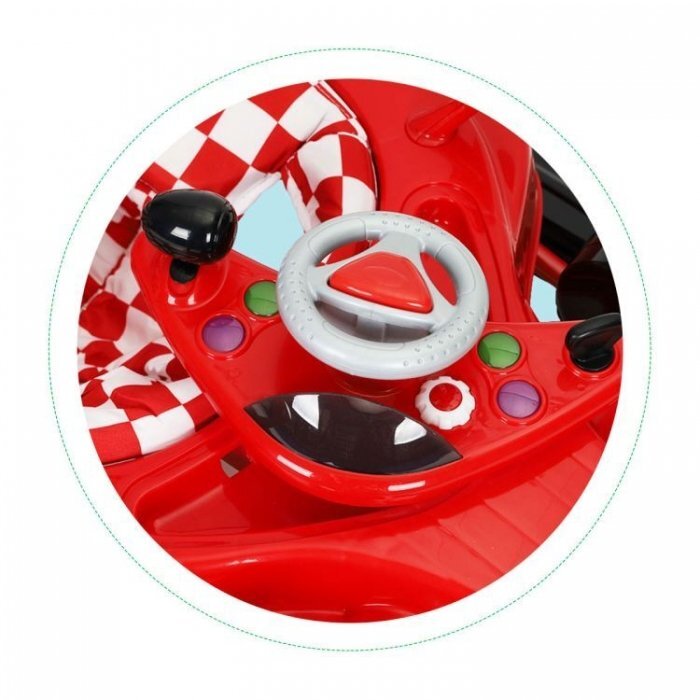 Ecotoys Premergator Formula 1 cu panou multimedia J-A301E0 Rosu