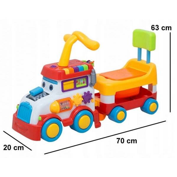 Ecotoys Ride-On pentru copii 2 in 1 educational interactiv greutate maxima admisa 25 kg