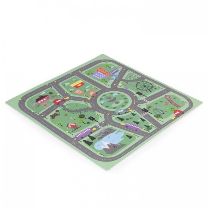 Ecotoys Salteluta de joaca pentru copii 90.5 x 90.5 x 1 cm Orasel