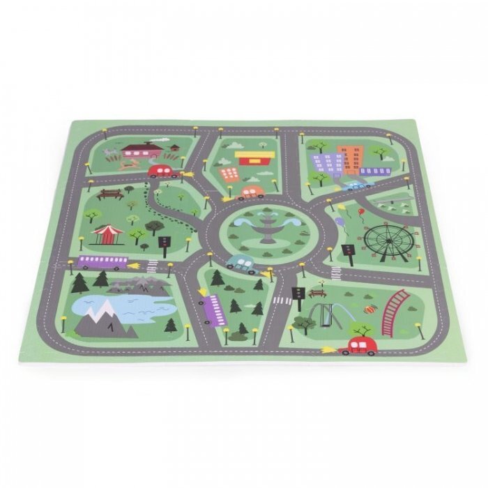 Ecotoys Salteluta de joaca pentru copii 90.5 x 90.5 x 1 cm Orasel
