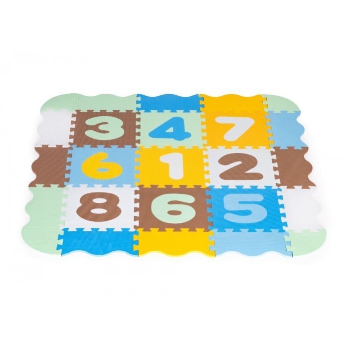 Ecotoys Salteluta de joaca tip puzzle cu pereti 25 elemente 3255 multicolor