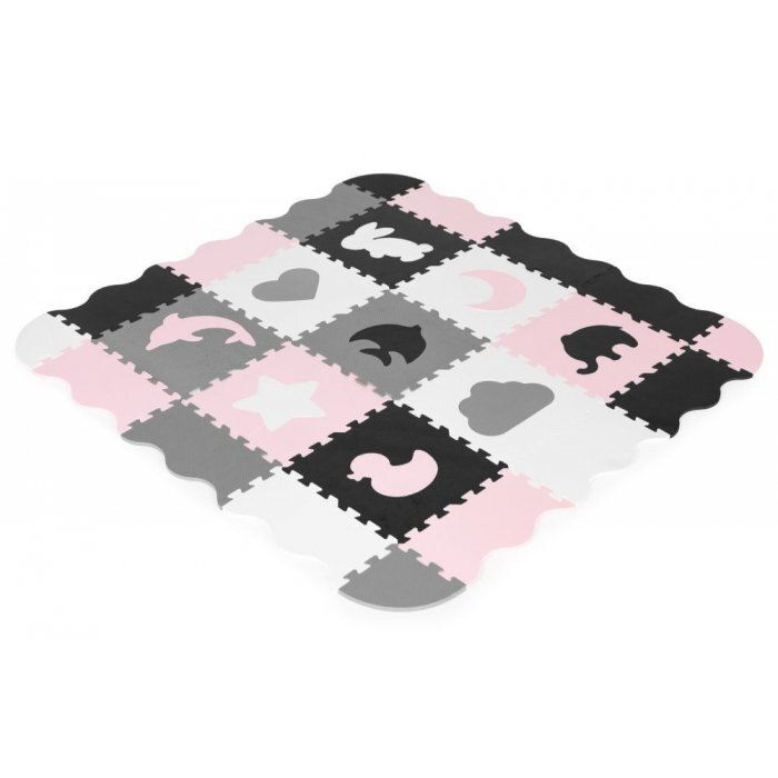 Ecotoys Salteluta de joaca tip puzzle cu pereti 25 elemente ECOEVA011