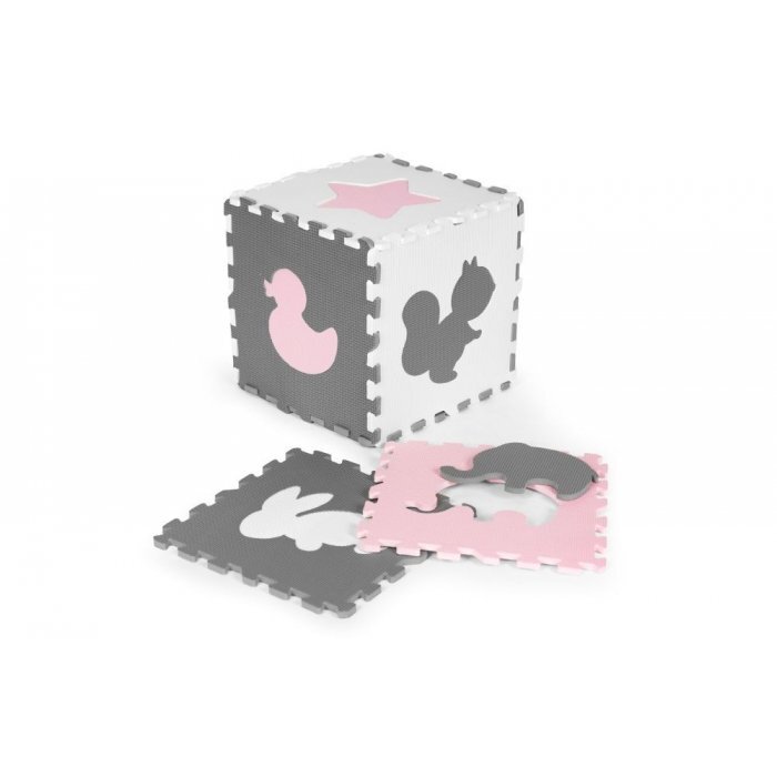 Ecotoys Salteluta de joaca tip puzzle cu pereti 36 elemente ECOEVA013