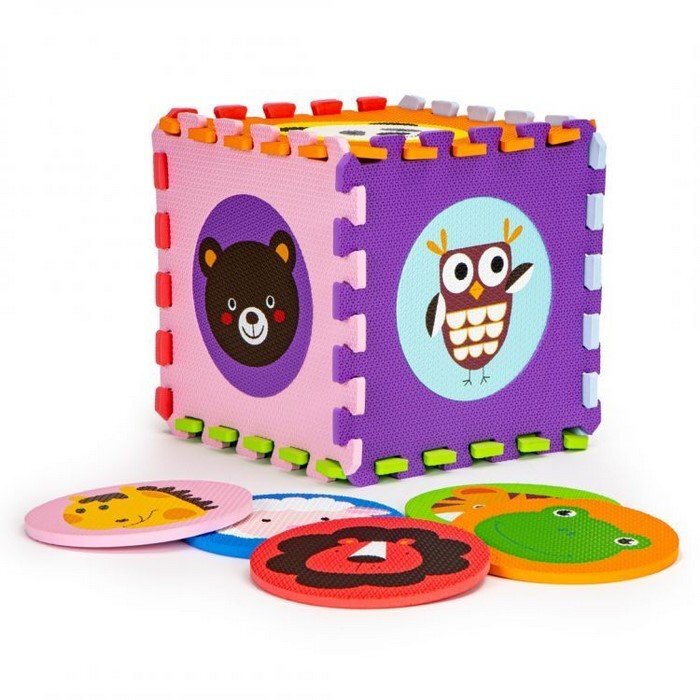 Ecotoys Salteluta educationala pentru joaca cu animale ECOEVA006