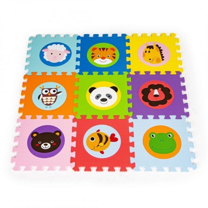 Ecotoys Salteluta educationala pentru joaca cu animale ECOEVA006