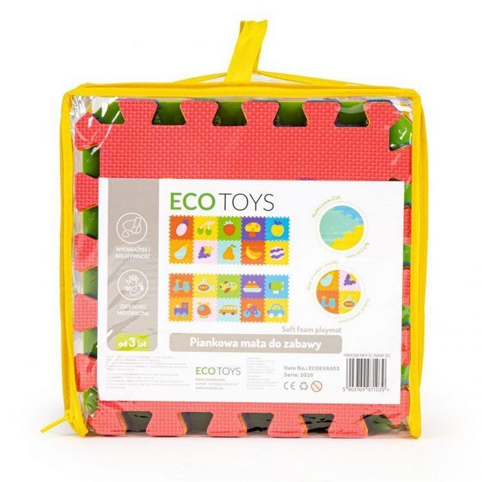 Ecotoys Salteluta educationala puzzle ECOEVA003 20 de elemente