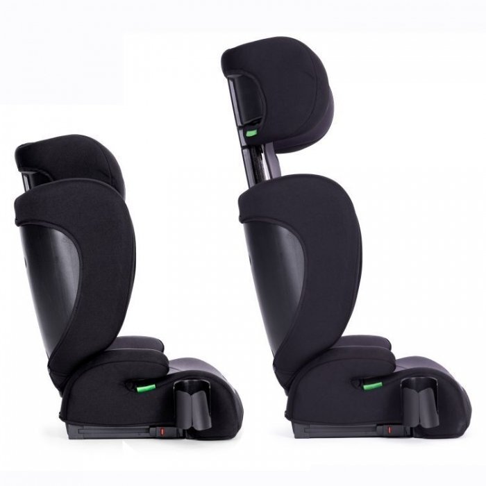 Ecotoys Scaun auto cu Isofix Gri grupa 100-150 cm i-Size omologare R12903
