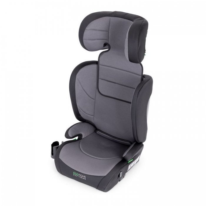 Ecotoys Scaun auto cu Isofix Gri grupa 100-150 cm i-Size omologare R12903