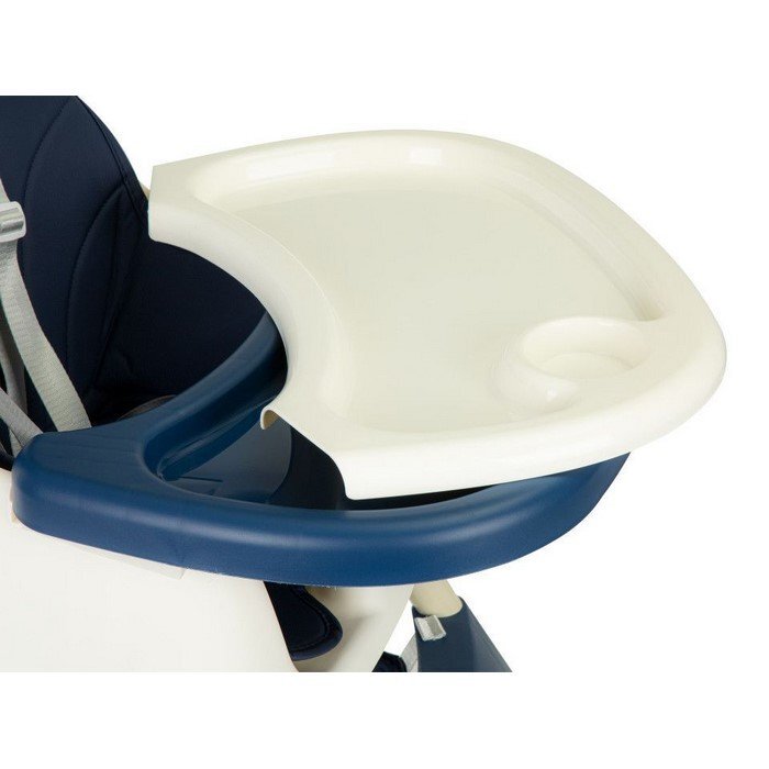 Ecotoys Scaun de masa 2 in 1 Bleumarin