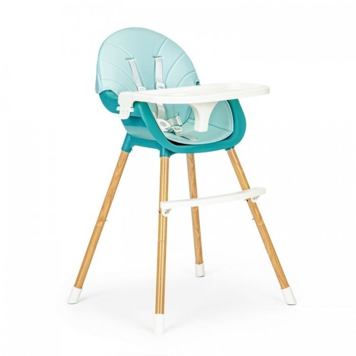 Ecotoys Scaun de masa 2 in 1 HA-004 albastru
