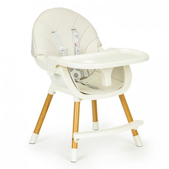 Ecotoys Scaun de masa 2 in 1 HA-004 bej