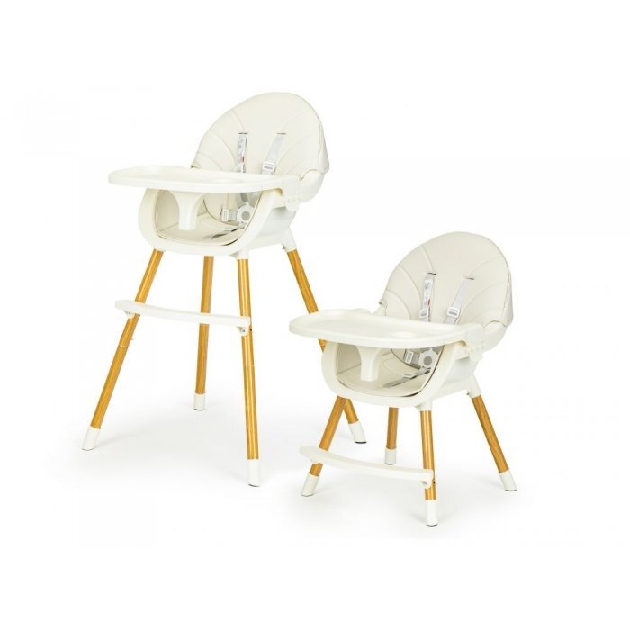 Ecotoys Scaun de masa 2 in 1 HA-004 bej