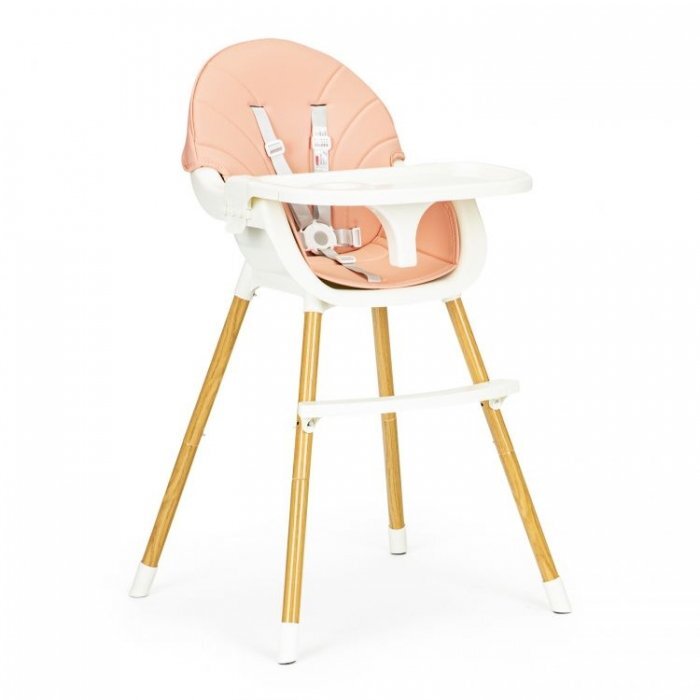 Ecotoys Scaun de masa 2 in 1 HA-004 roz