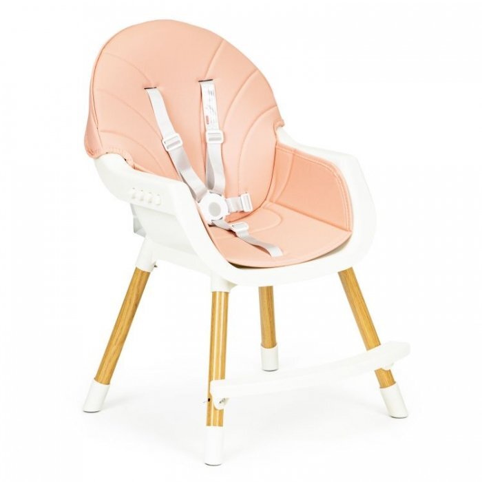 Ecotoys Scaun de masa 2 in 1 HA-004 roz