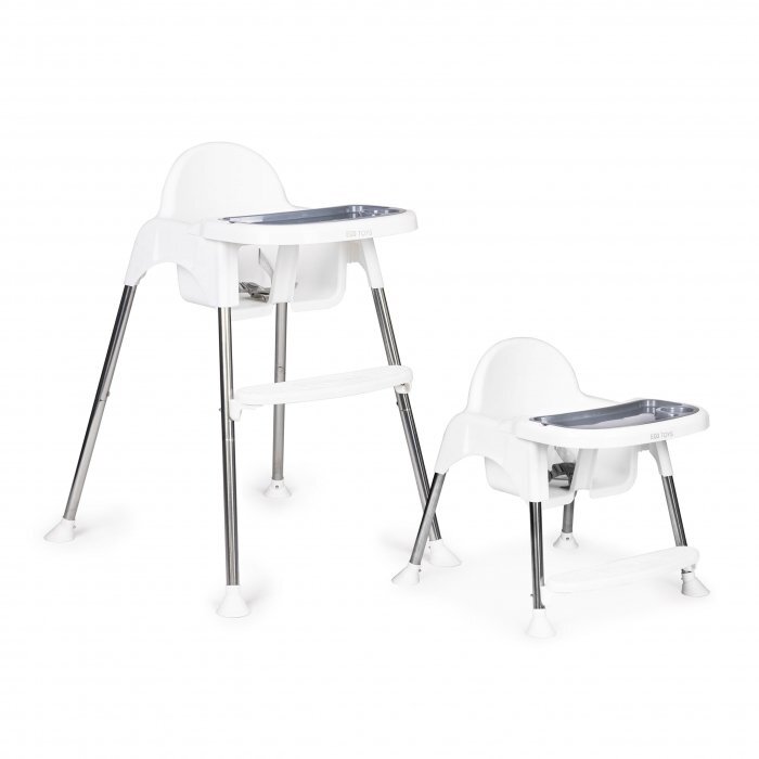 Ecotoys Scaun de masa 2 in 1 HC-135 alb