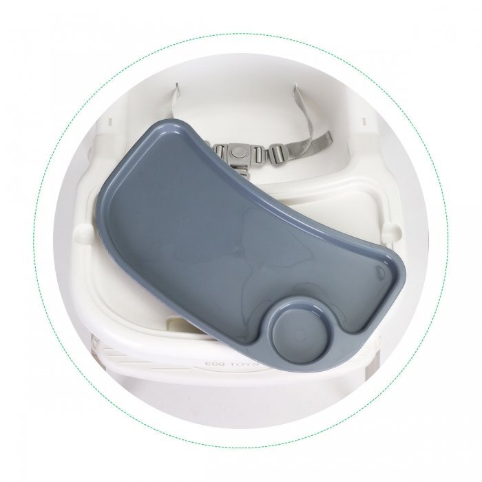 Ecotoys Scaun de masa 2 in 1 HC-135 alb