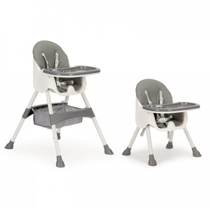 Ecotoys Scaun de masa 2 in 1 HC-823 gri