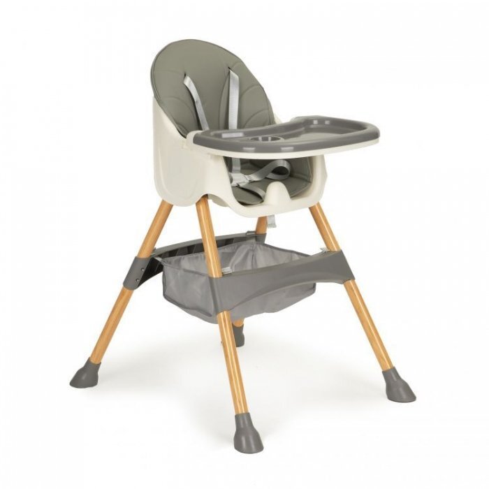 Ecotoys Scaun de masa 2 in 1 HC-823S Gri