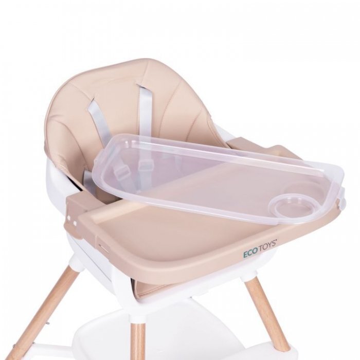Ecotoys Scaun de masa 2 in 1 HC508 Bej