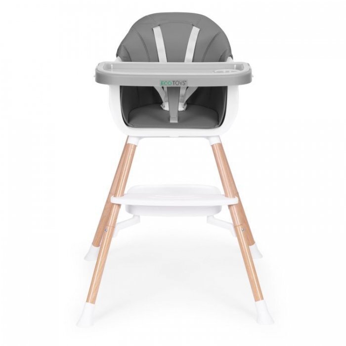 Ecotoys Scaun de masa 2 in 1 HC508 Gri