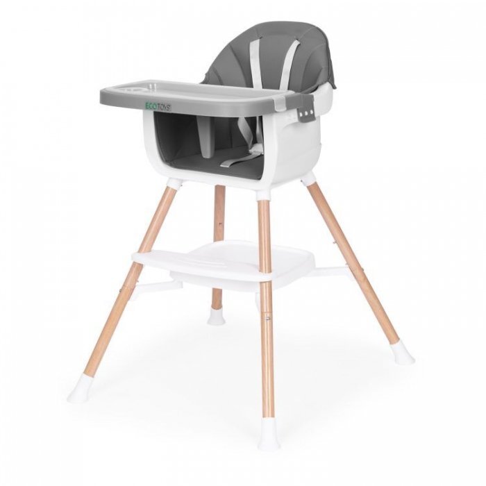 Ecotoys Scaun de masa 2 in 1 HC508 Gri