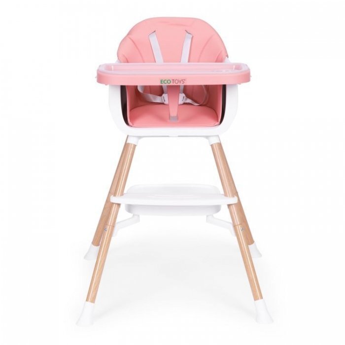 Ecotoys Scaun de masa 2 in 1 HC508 Roz