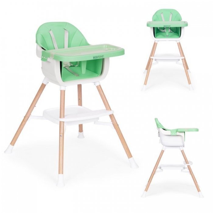 Ecotoys Scaun de masa 2 in 1 HC508 Verde