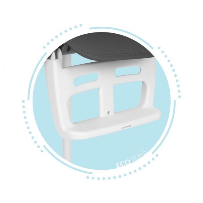 Ecotoys Scaun de masa 3 in 1 HA-009 gri
