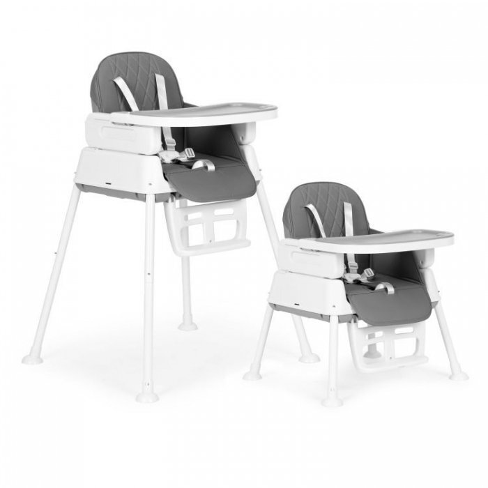 Ecotoys Scaun de masa 3 in 1 HA-009 gri