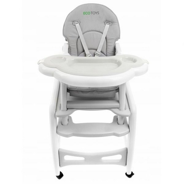 Ecotoys Scaun de masa 3 in 1 HC-223 Gri