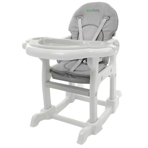 Ecotoys Scaun de masa 3 in 1 HC-223 Gri