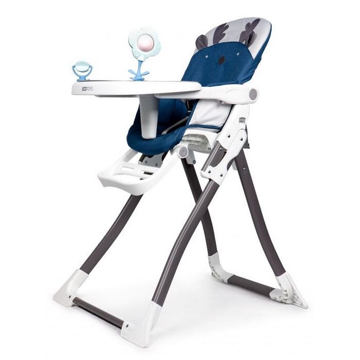 Ecotoys Scaun de masa Albastru
