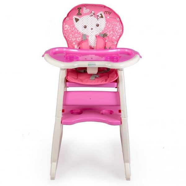 Ecotoys Scaun de masa C-211 roz