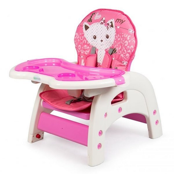 Ecotoys Scaun de masa C-211 roz