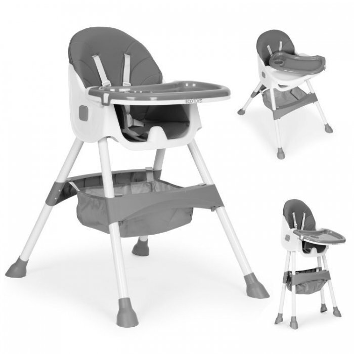 Ecotoys Scaun de masa pentru copii HC521 Gri