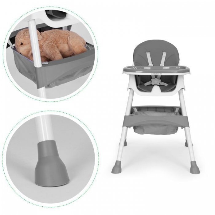 Ecotoys Scaun de masa pentru copii HC521 Gri