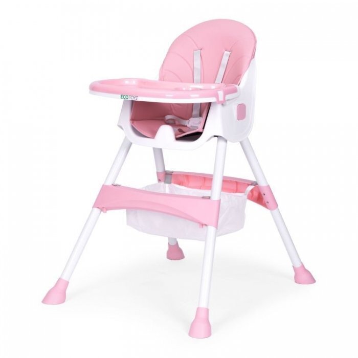 Ecotoys Scaun de masa pentru copii HC521 Roz