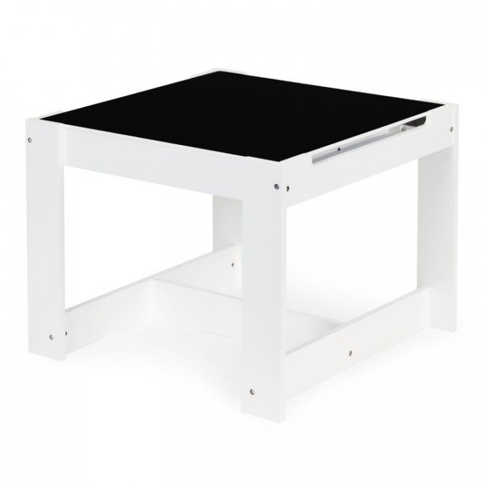 Ecotoys Set de masa cu doua scaune pentru copii